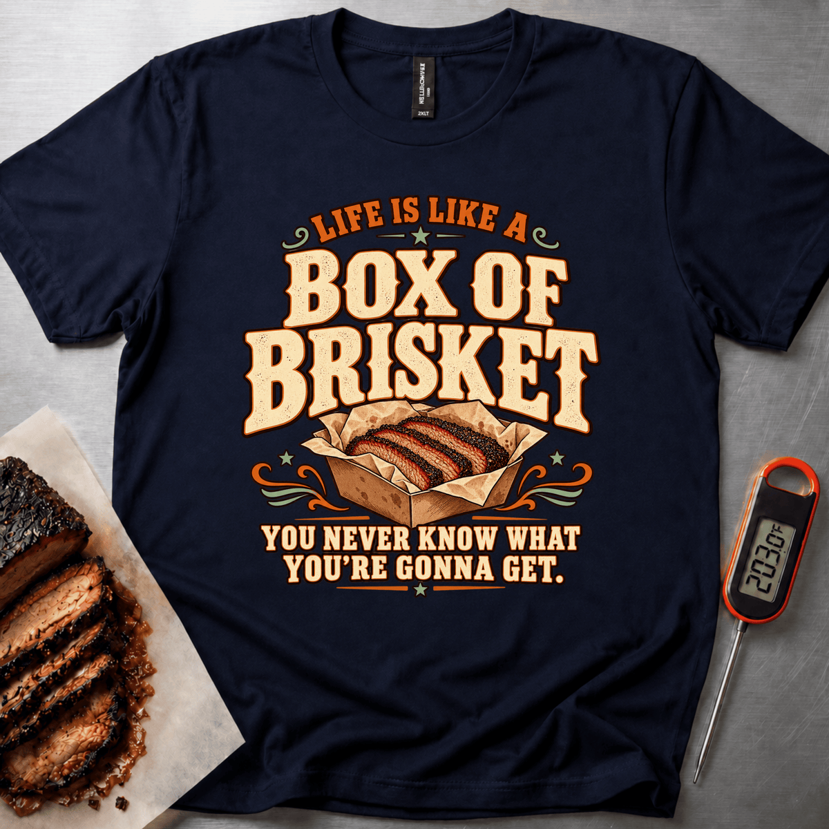 Box of Briskets t-shirt