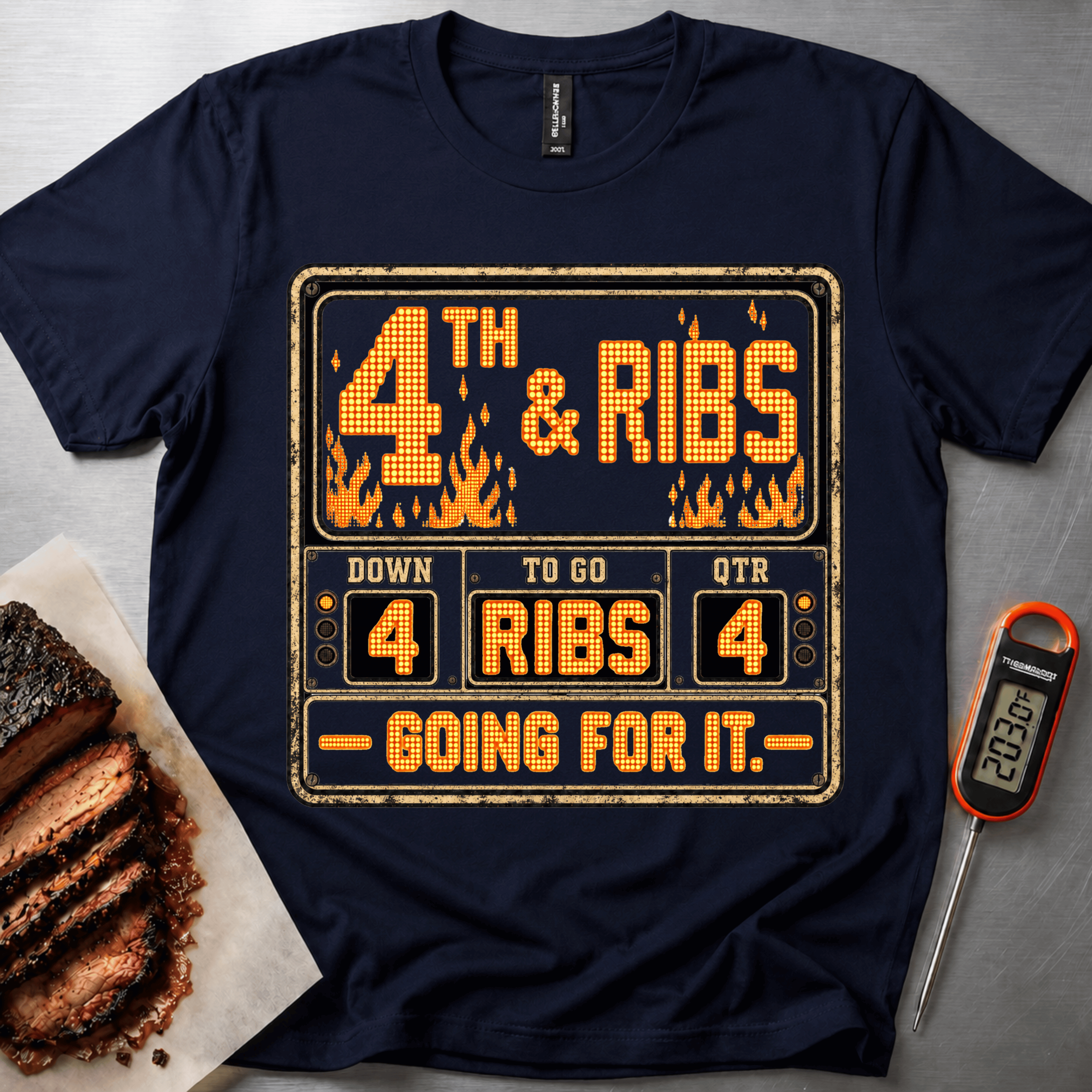 4th and Ribs Sign t-shirt