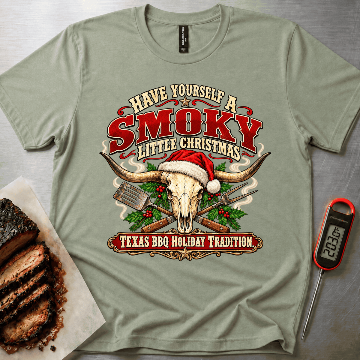 Smokey Christmas t-shirt