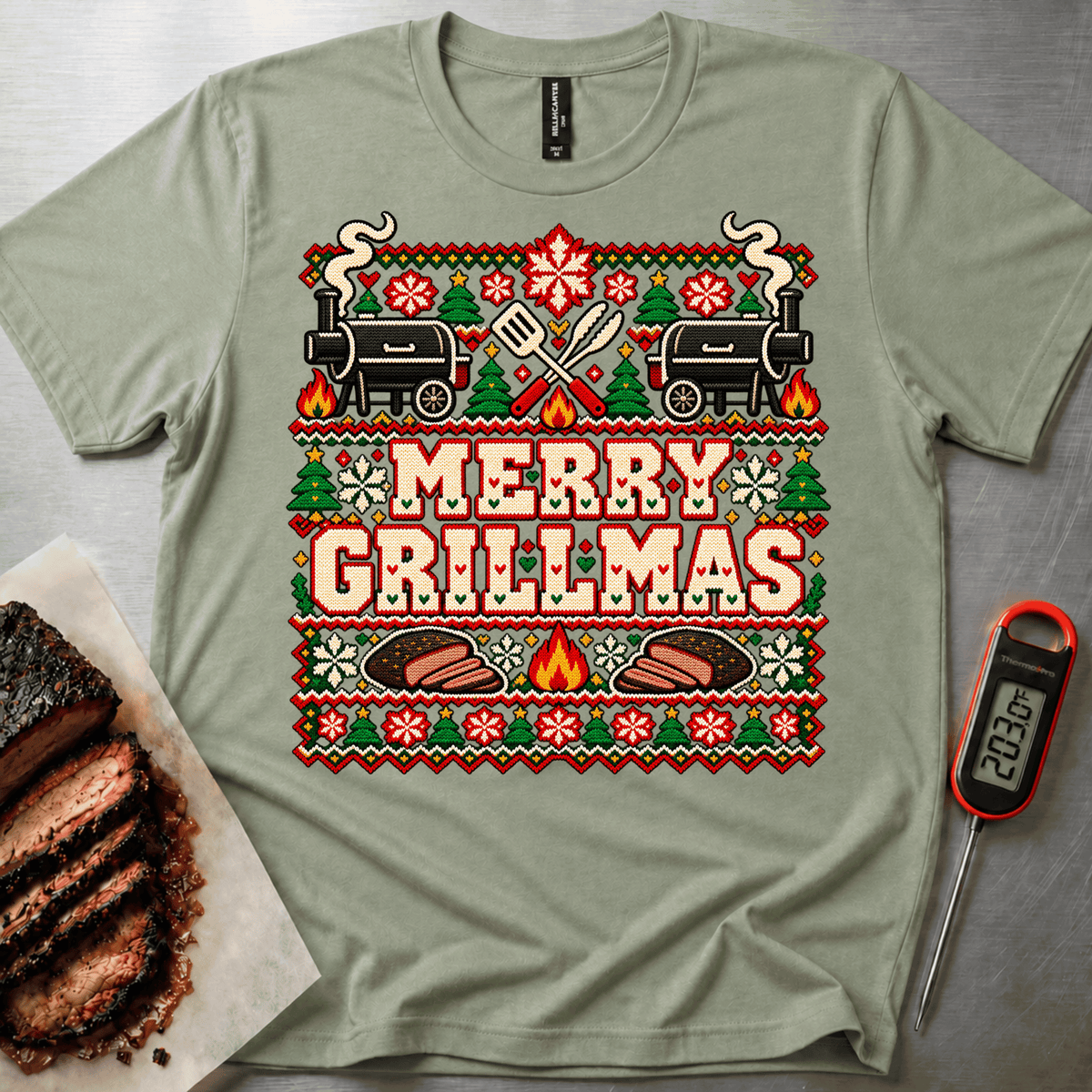 Merry Grillmas t-shirt