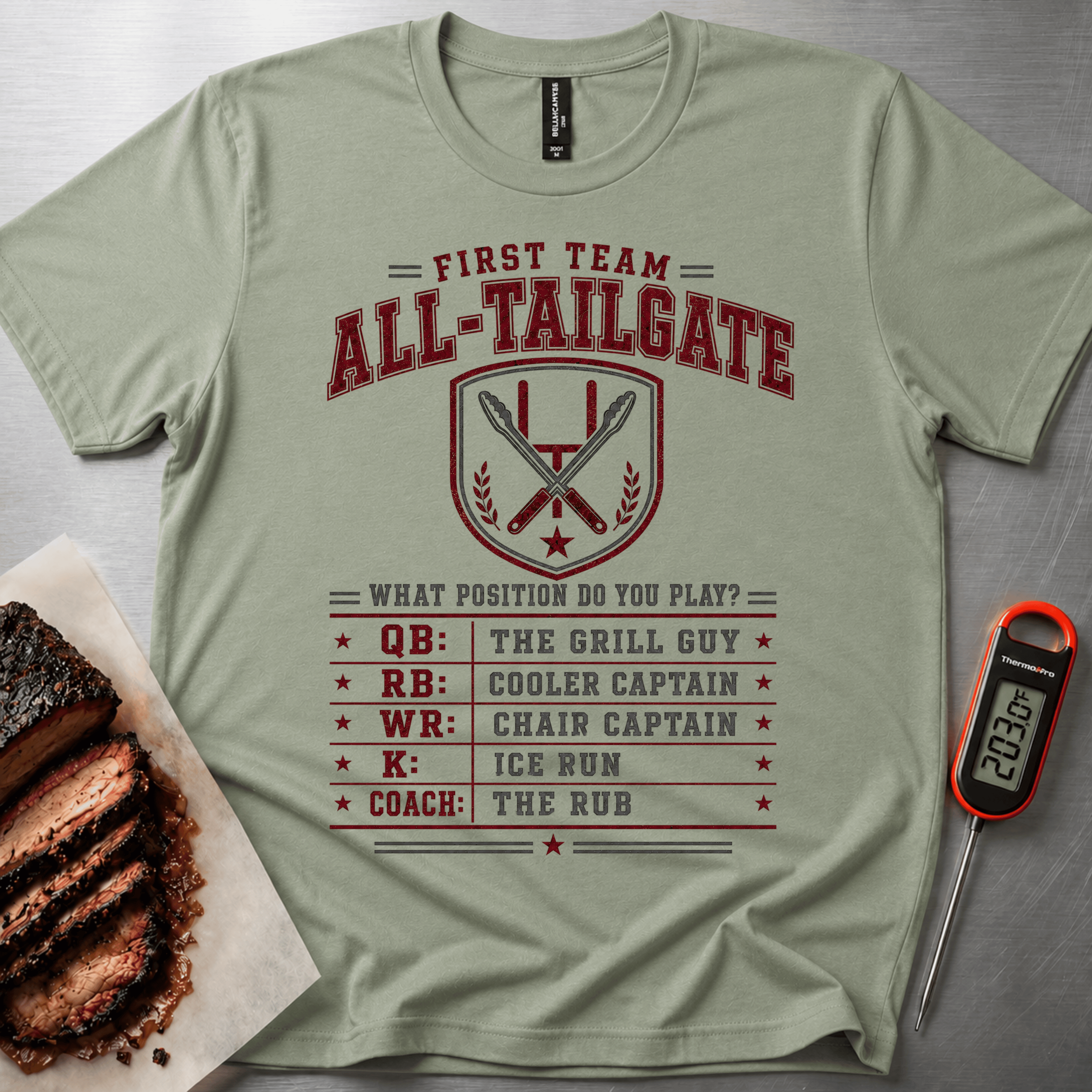 First Team Tailgate t-shirt
