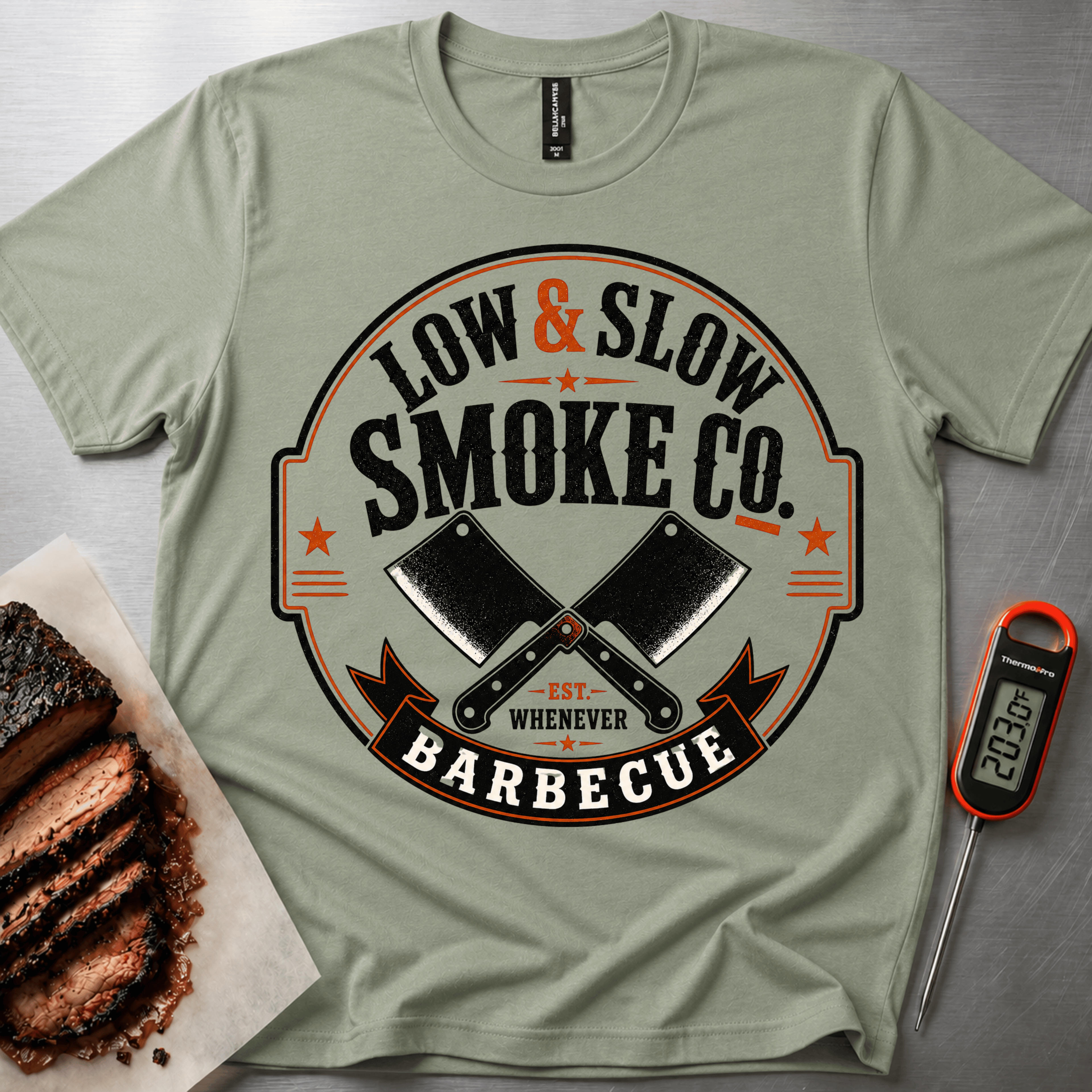 Low & Slow Smoke Co t-shirt