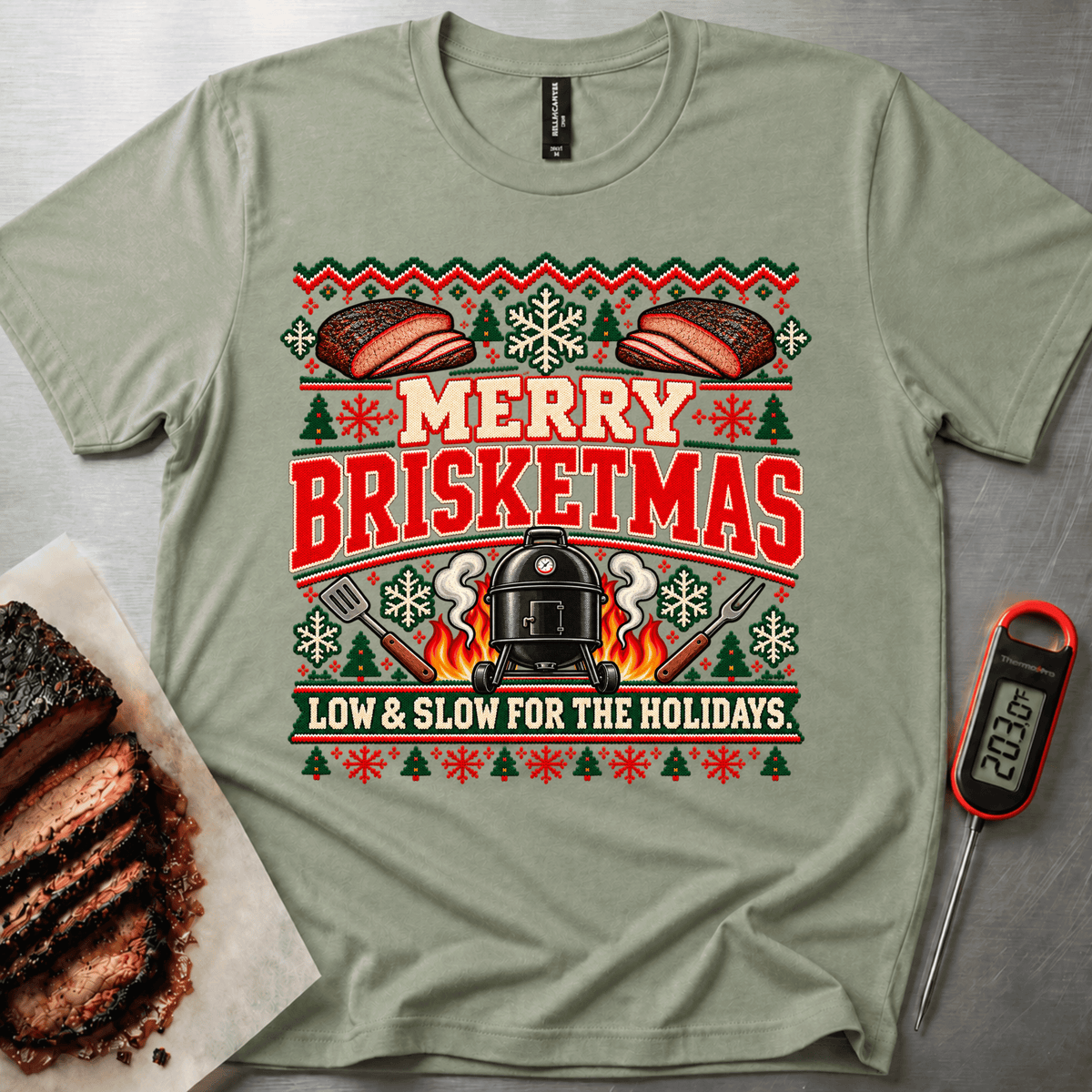 Brisketmas t-shirt