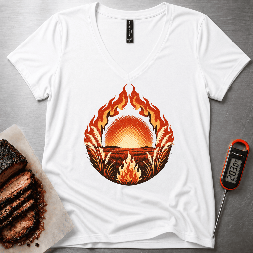 Fuego Women’s relaxed v-neck t-shirt