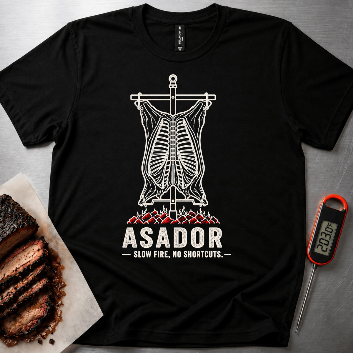 Asador t-shirt – Black