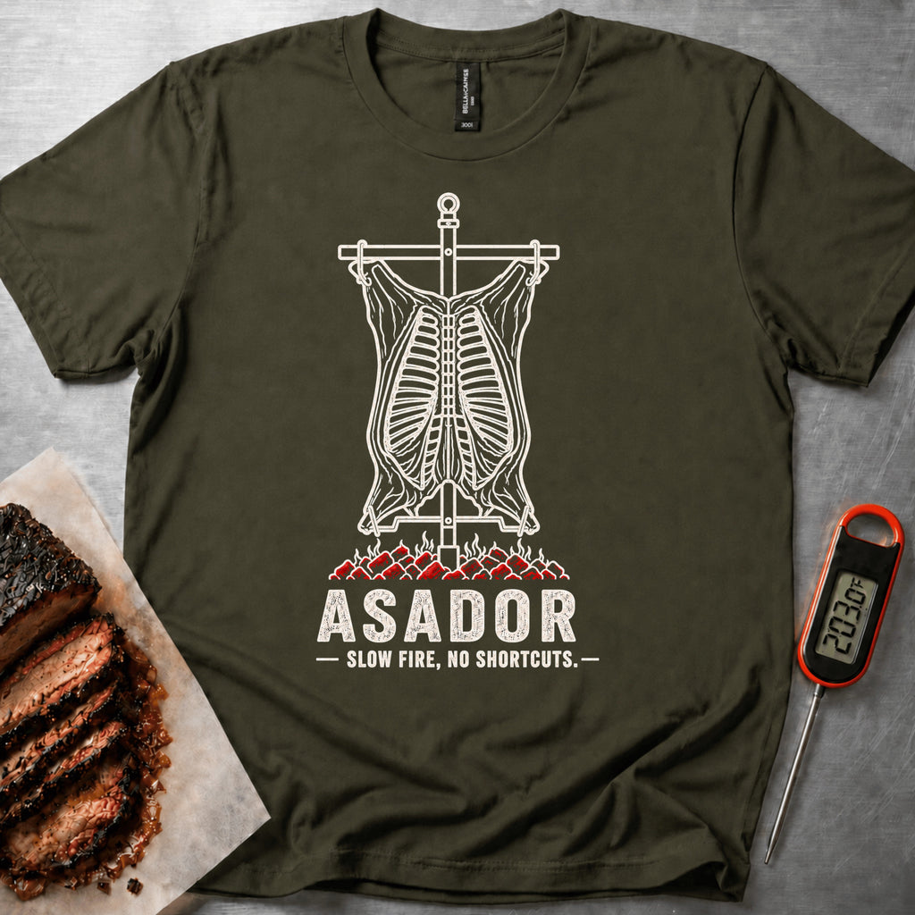Asador t-shirt – Military Green
