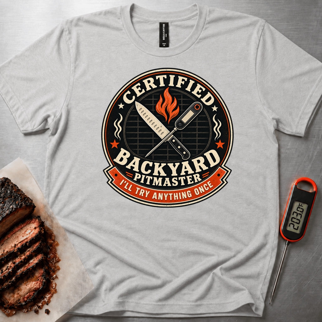 Backyard Pitmaster — Athletic Heather