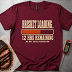 Brisket Loading t-shirt – Maroon