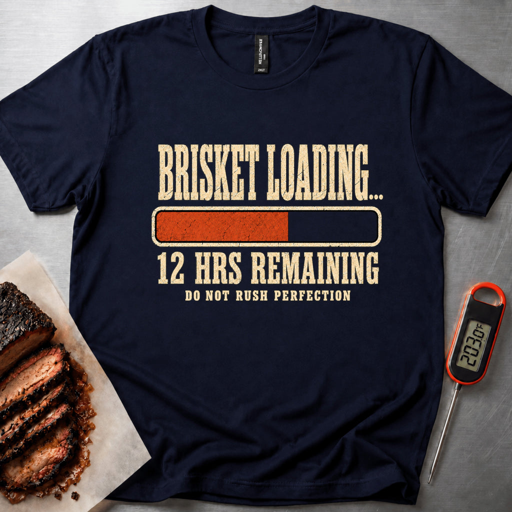 Brisket Loading t-shirt – Navy