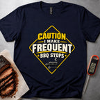 Caution BBQ t-shirt – Navy