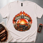 Chase the Smoke t-shirt – Heather Dust