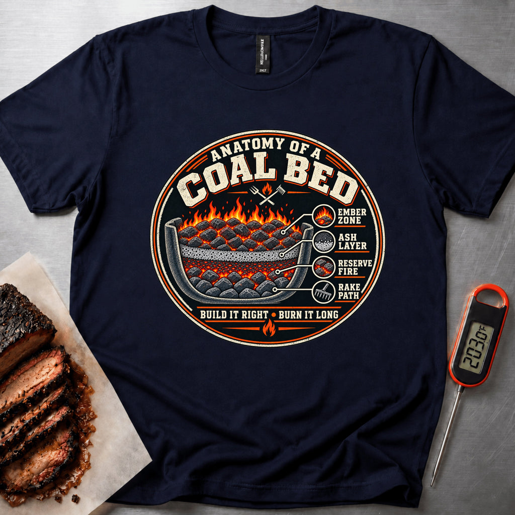 Coal Bed (v2) t-shirt – Navy