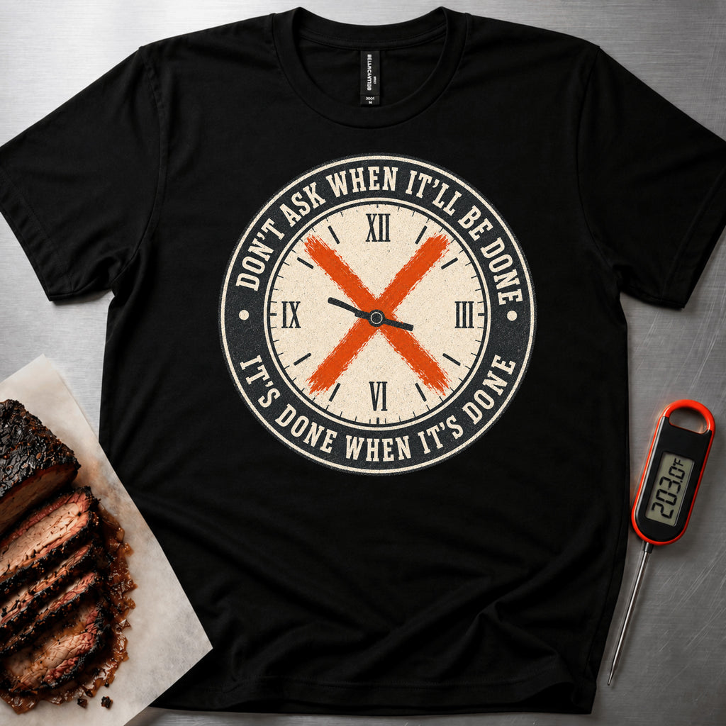 Don't Ask Clock — Black