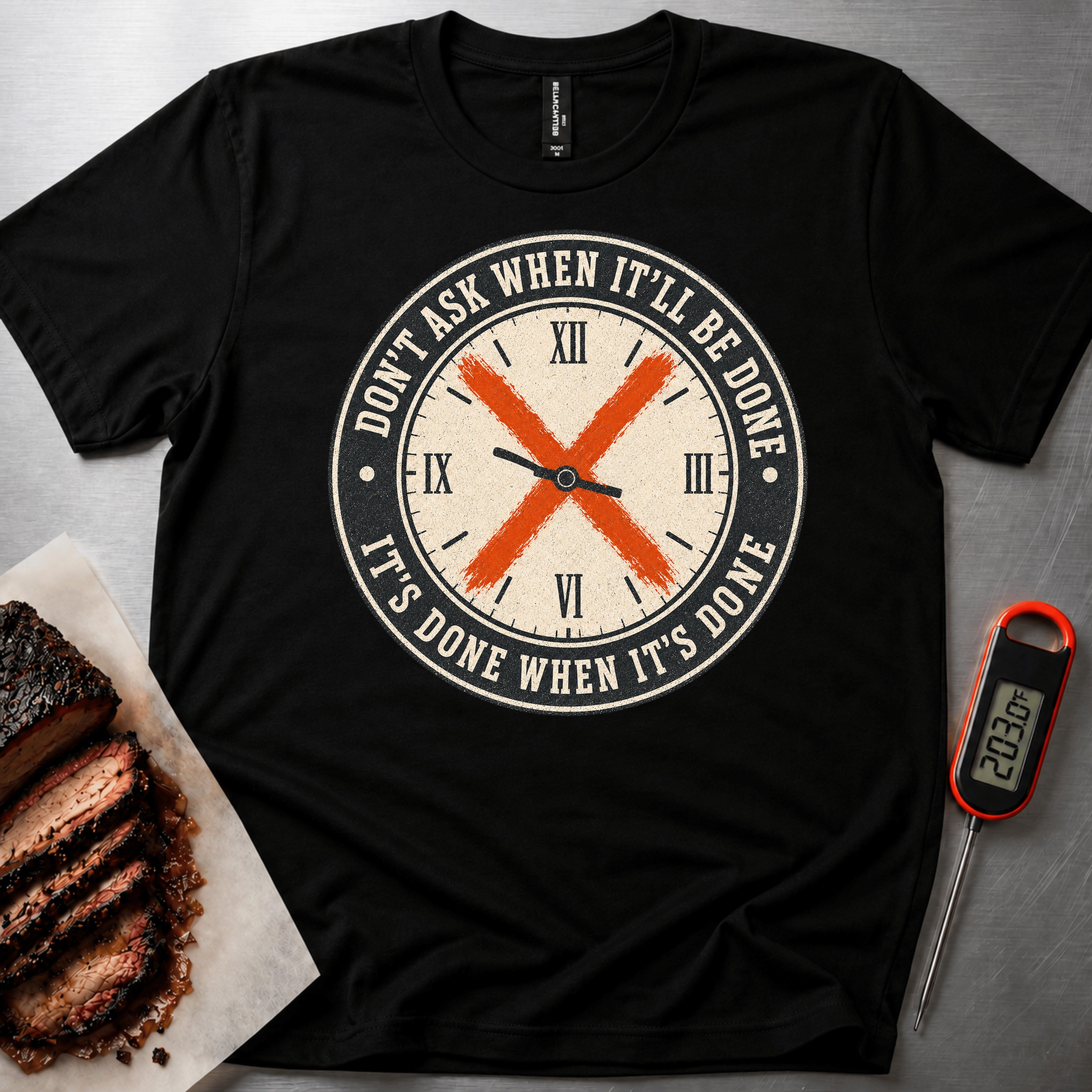 Don't Ask Clock — Black