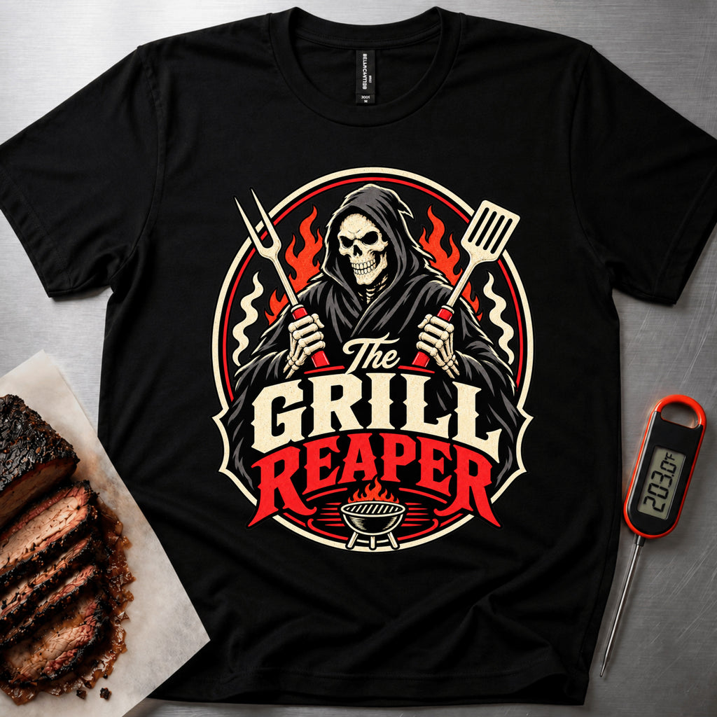 Grill Reaper t-shirt – Black