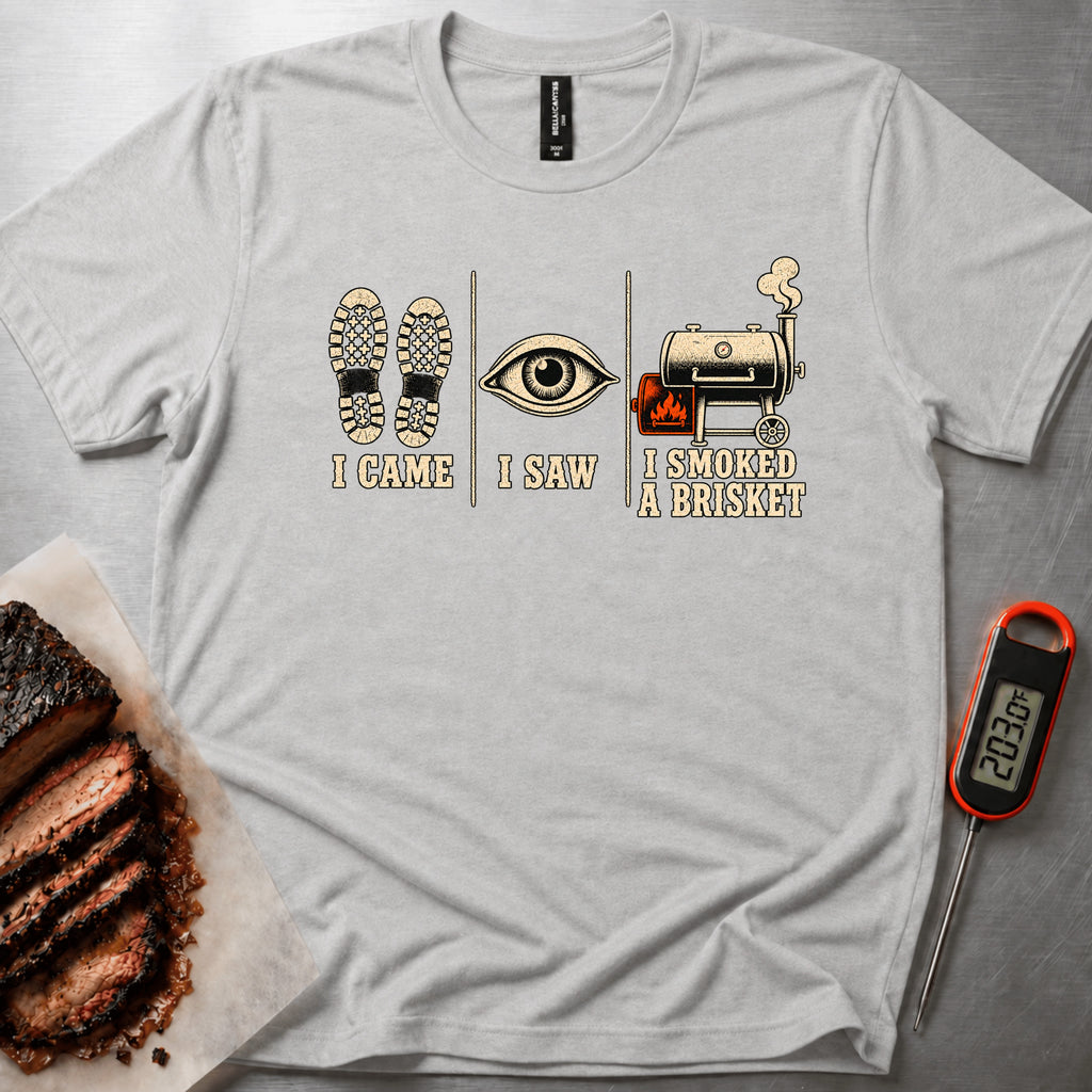 I Came t-shirt — Athletic Heather