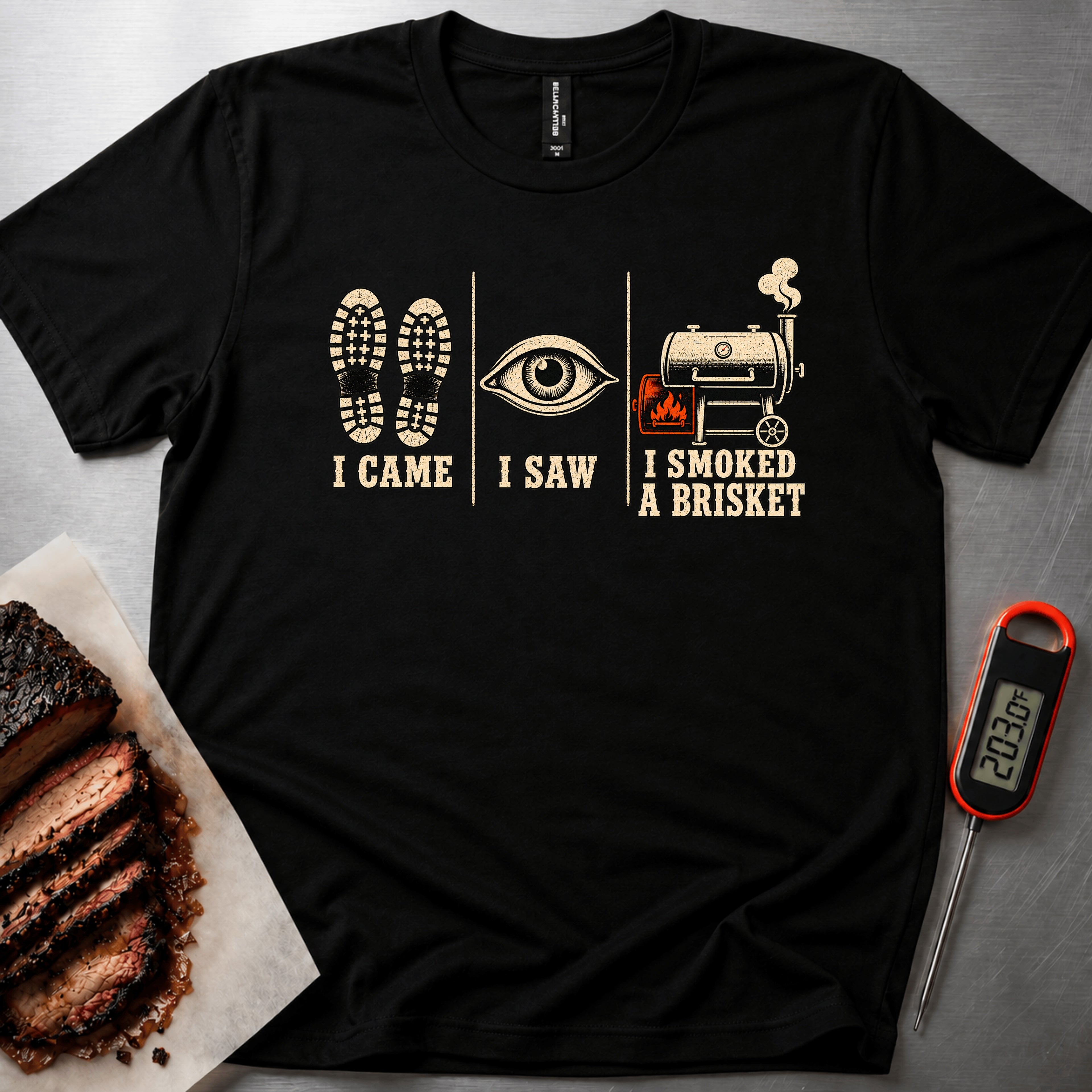 I Came t-shirt — Black
