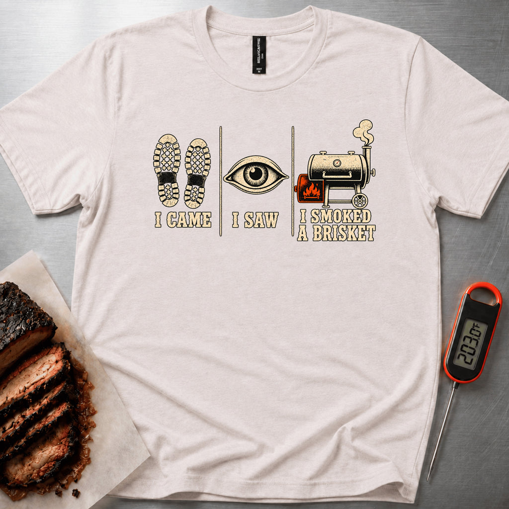 I Came t-shirt — Heather Dust