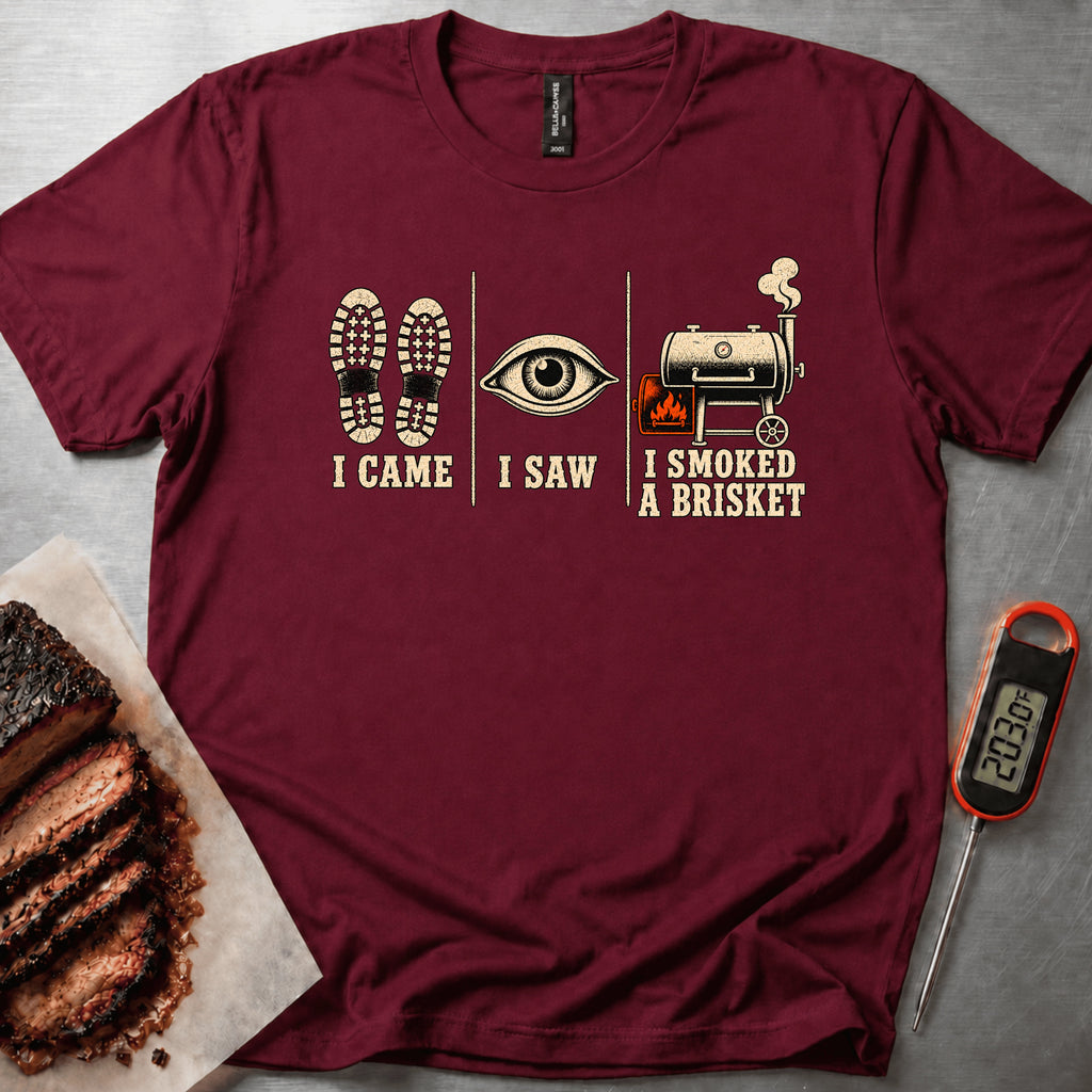 I Came t-shirt — Maroon