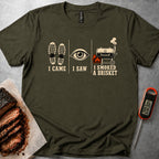 I Came t-shirt — Military Green