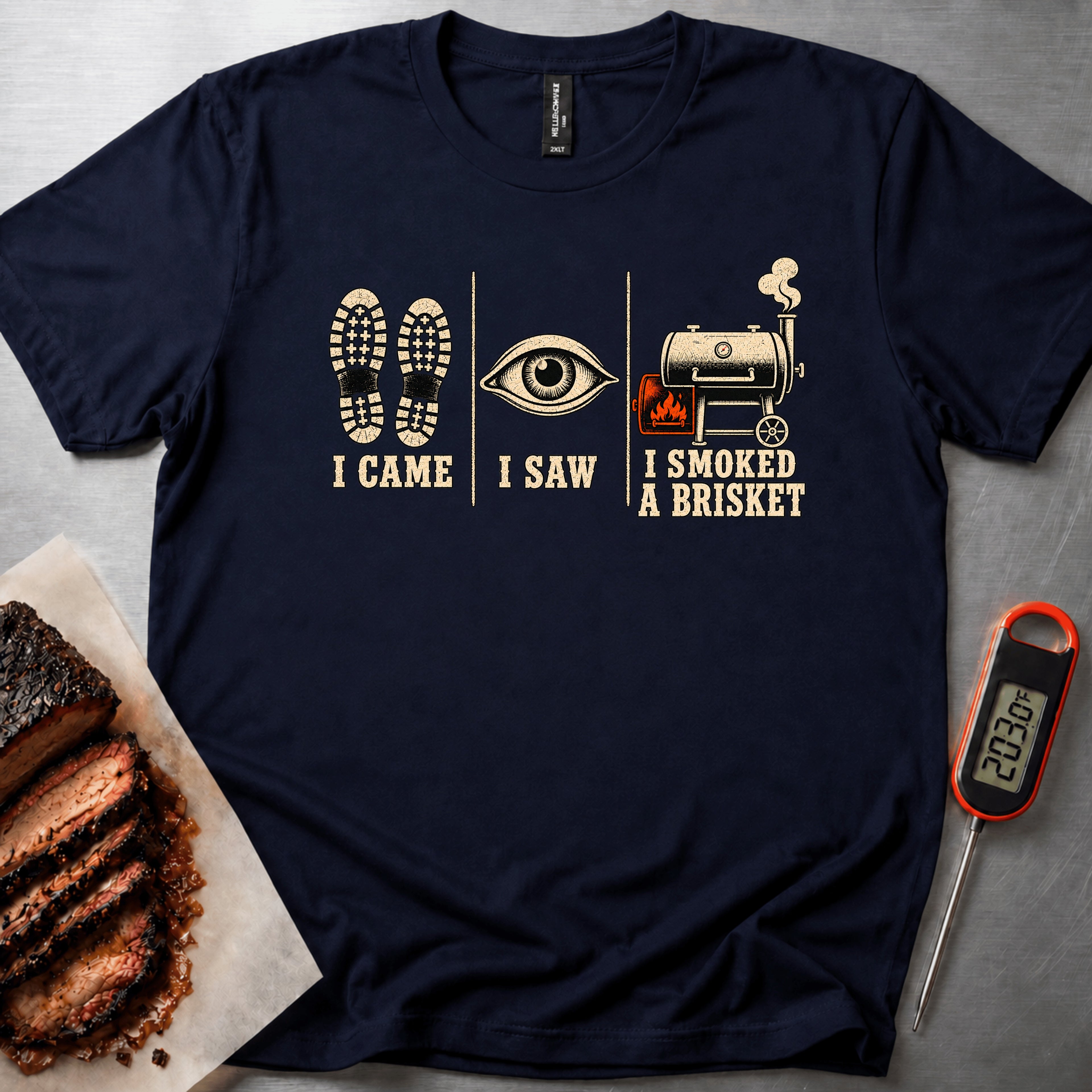 I Came t-shirt — Navy
