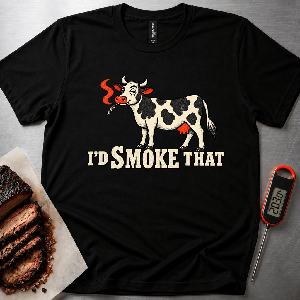I'd Smoke That t-shirt – Black
