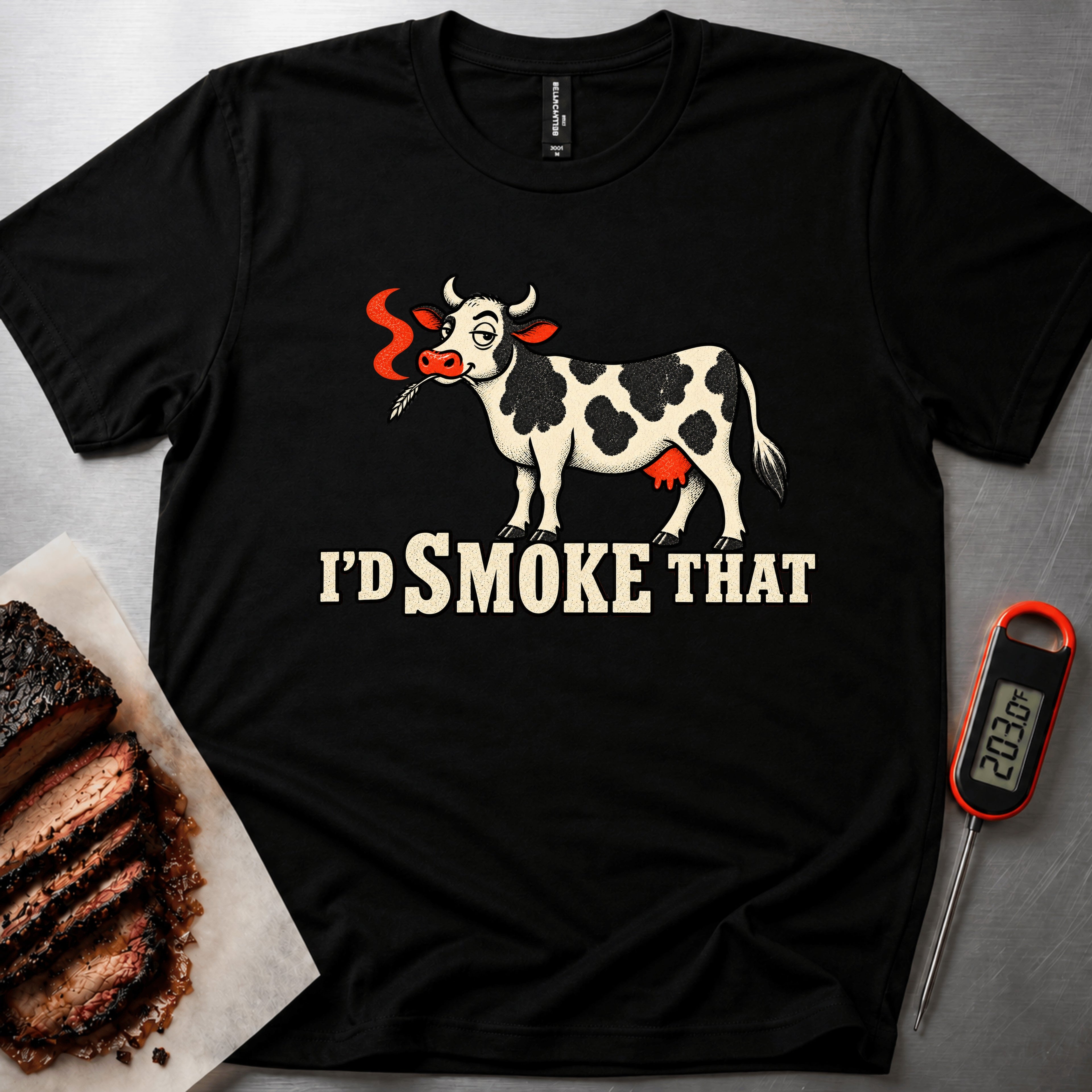I'd Smoke That t-shirt – Black