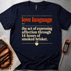 Love Language t-shirt — Navy