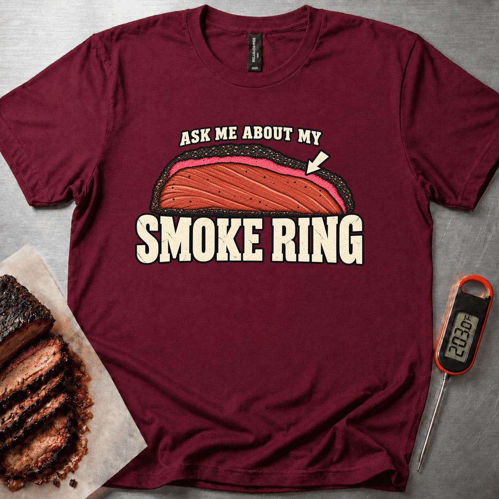 My Smoke Ring t-shirt – Maroon