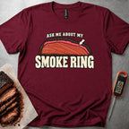 My Smoke Ring t-shirt – Maroon
