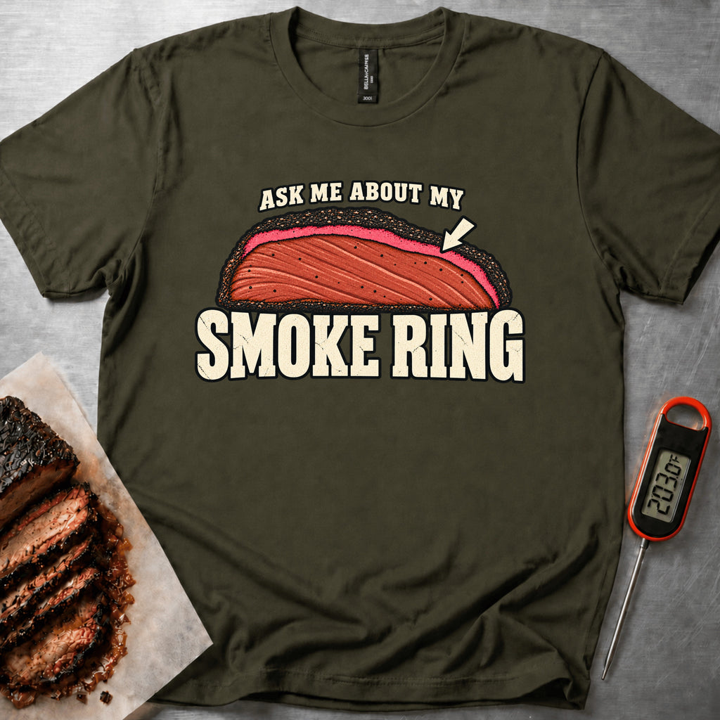 My Smoke Ring t-shirt – Military Green