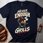 Never Enough Grills t-shirt – Navy