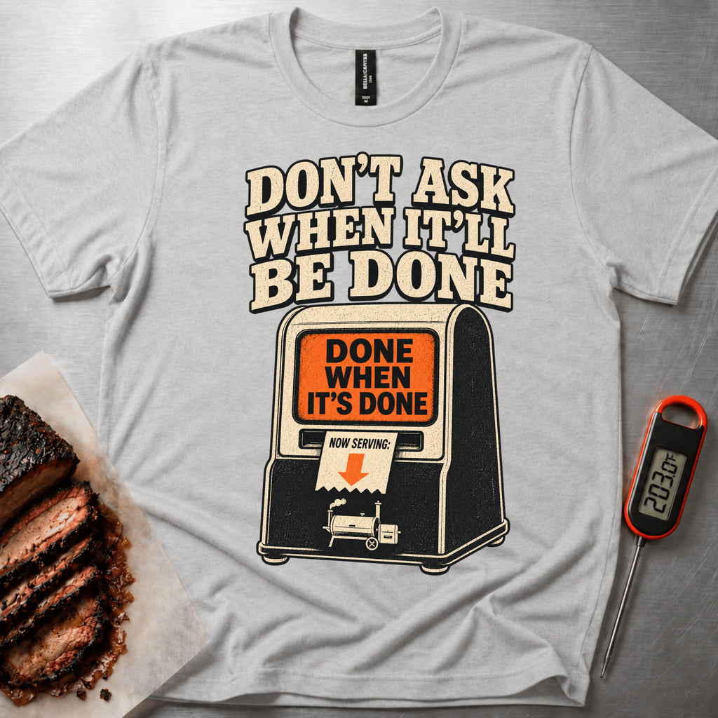 Now Serving t-shirt — Athletic Heather