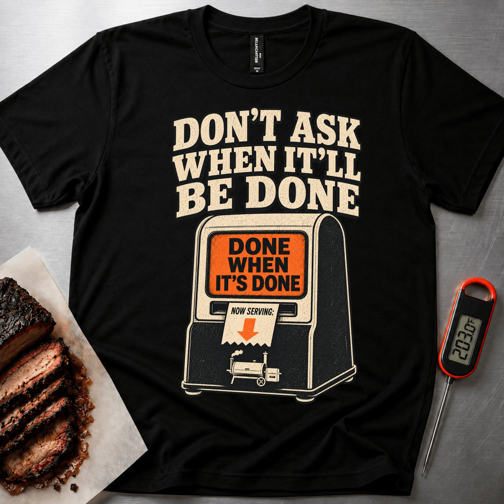 Now Serving t-shirt — Black