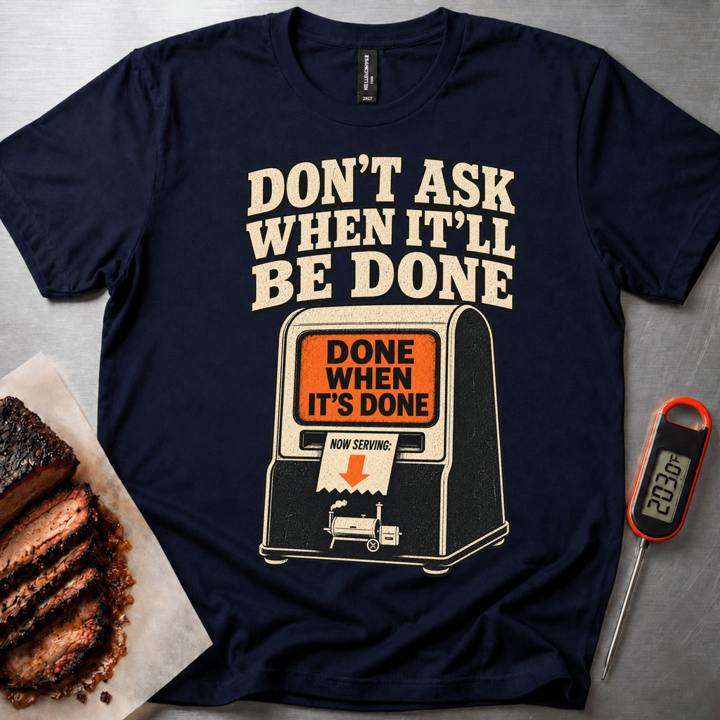Now Serving t-shirt — Navy