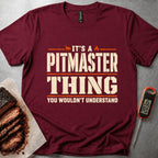 Pitmaster Thing t-shirt – Maroon