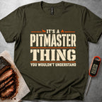 Pitmaster Thing t-shirt – Military Green