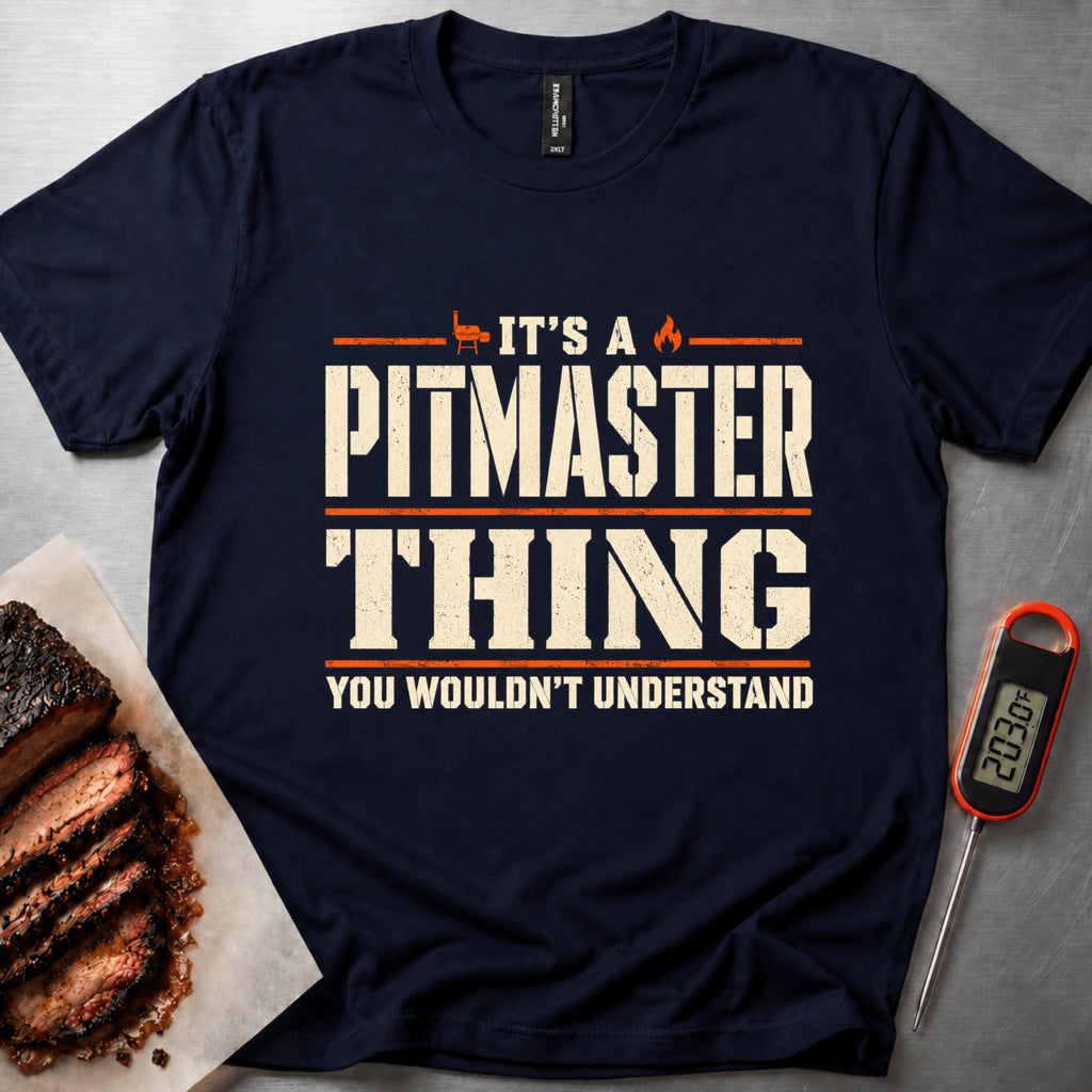Pitmaster Thing t-shirt – Navy