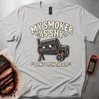 Shy Smoker t-shirt — Athletic Heather