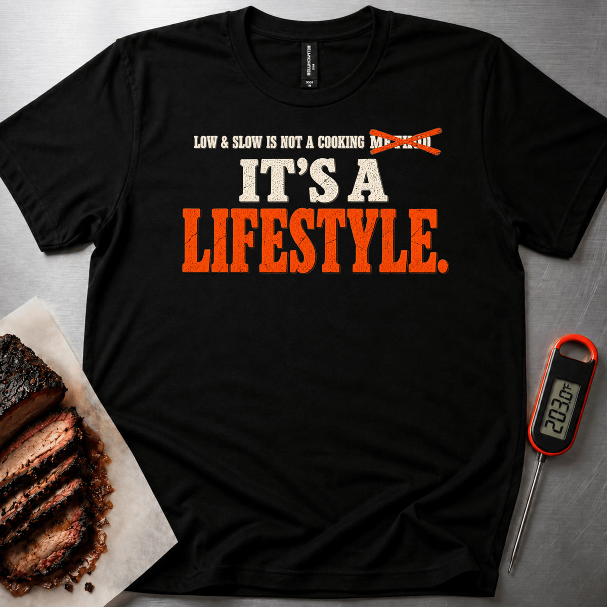 Slow Lifestyle t-shirt — Black