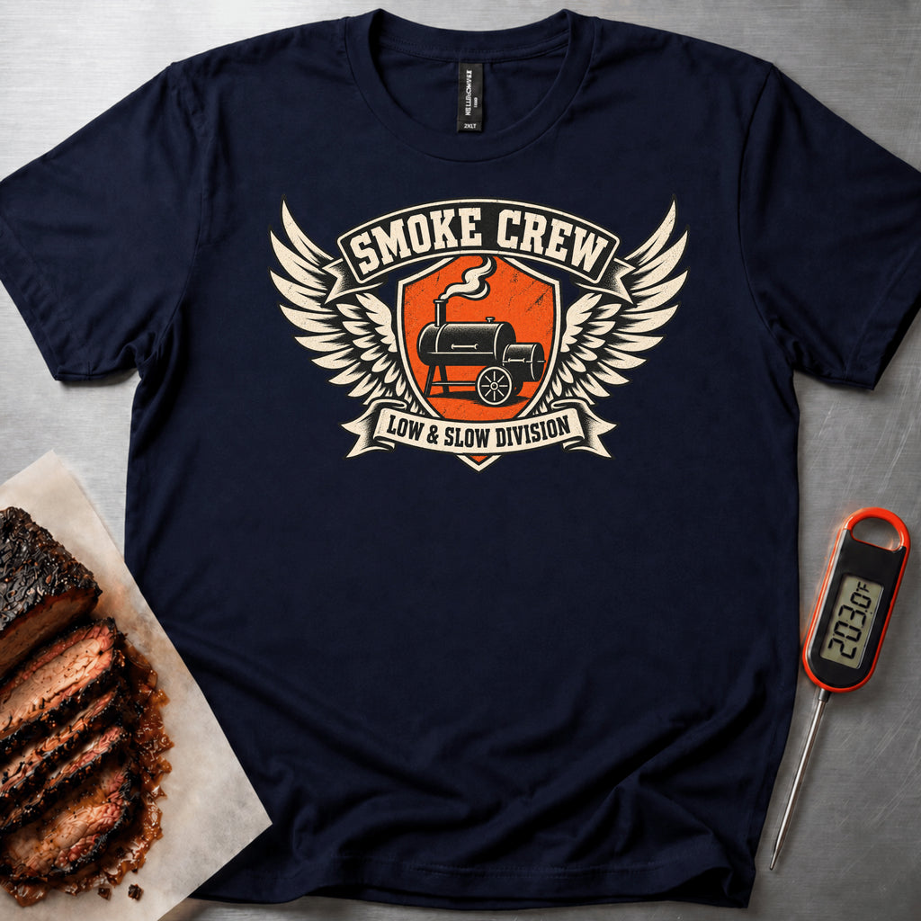 Smoke Crew t-shirt — Navy