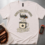 Smoke Drink Repeat t-shirt — Heather Dust