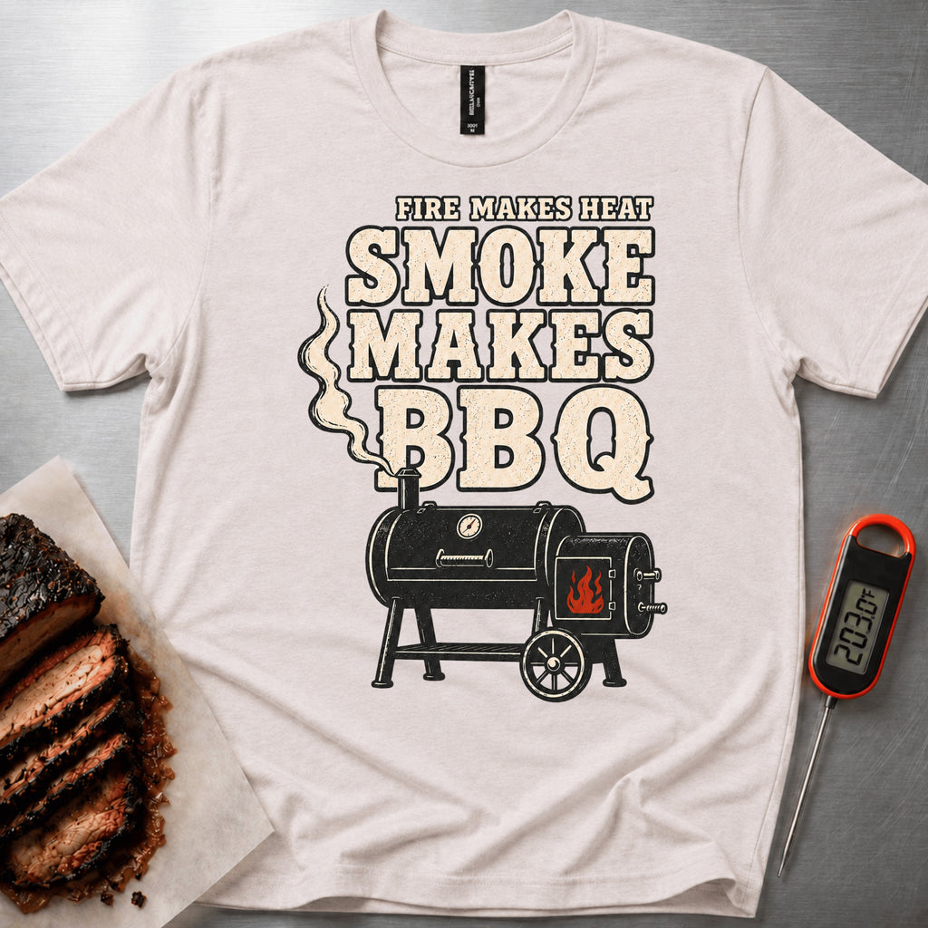 Smoke Makes t-shirt – Heather Dust