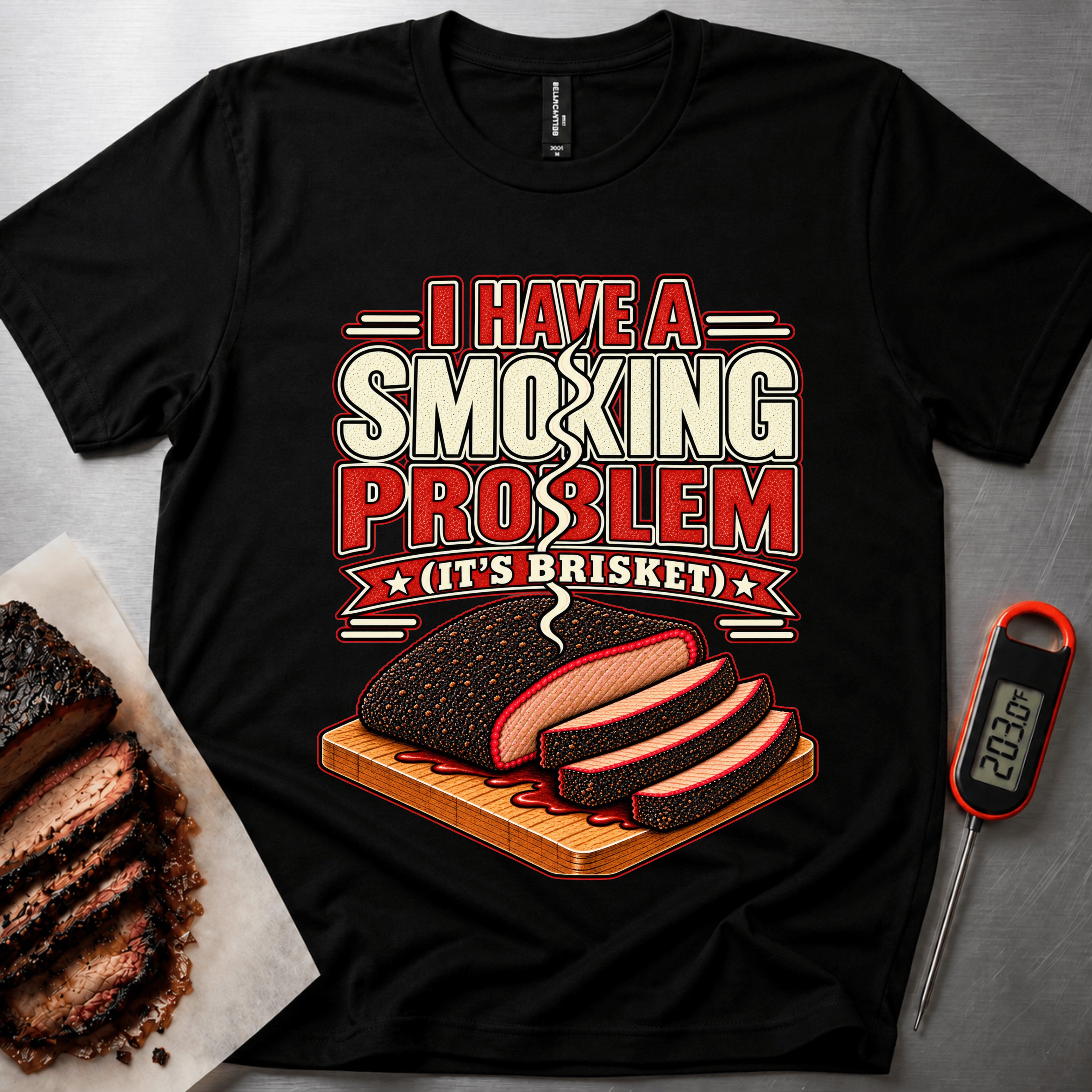 Smoking Problem t-shirt – Black