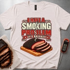 Smoking Problem t-shirt – Heather Dust