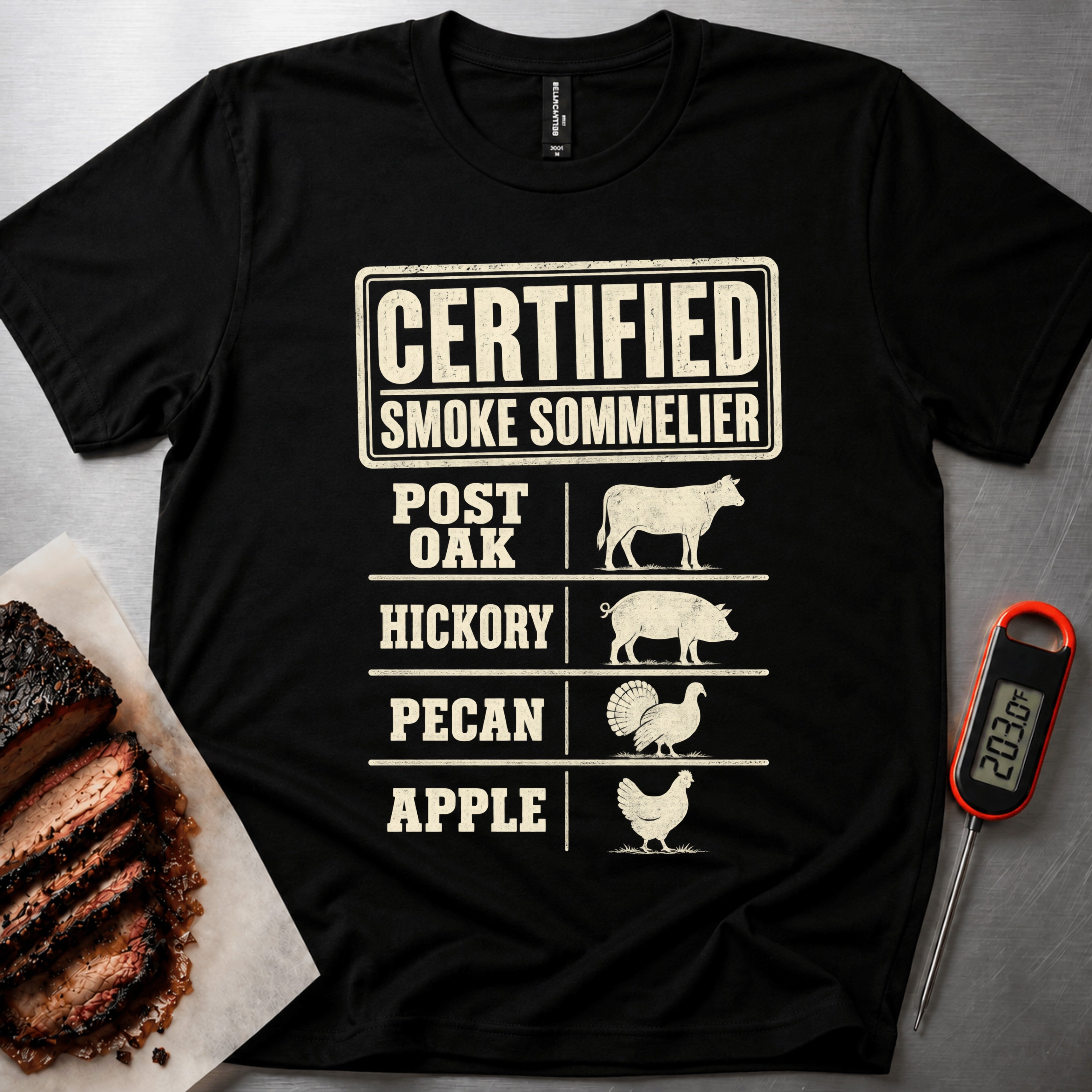 Sommelier t-shirt – Black
