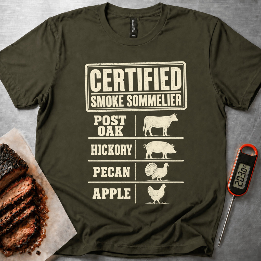 Sommelier t-shirt – Military Green