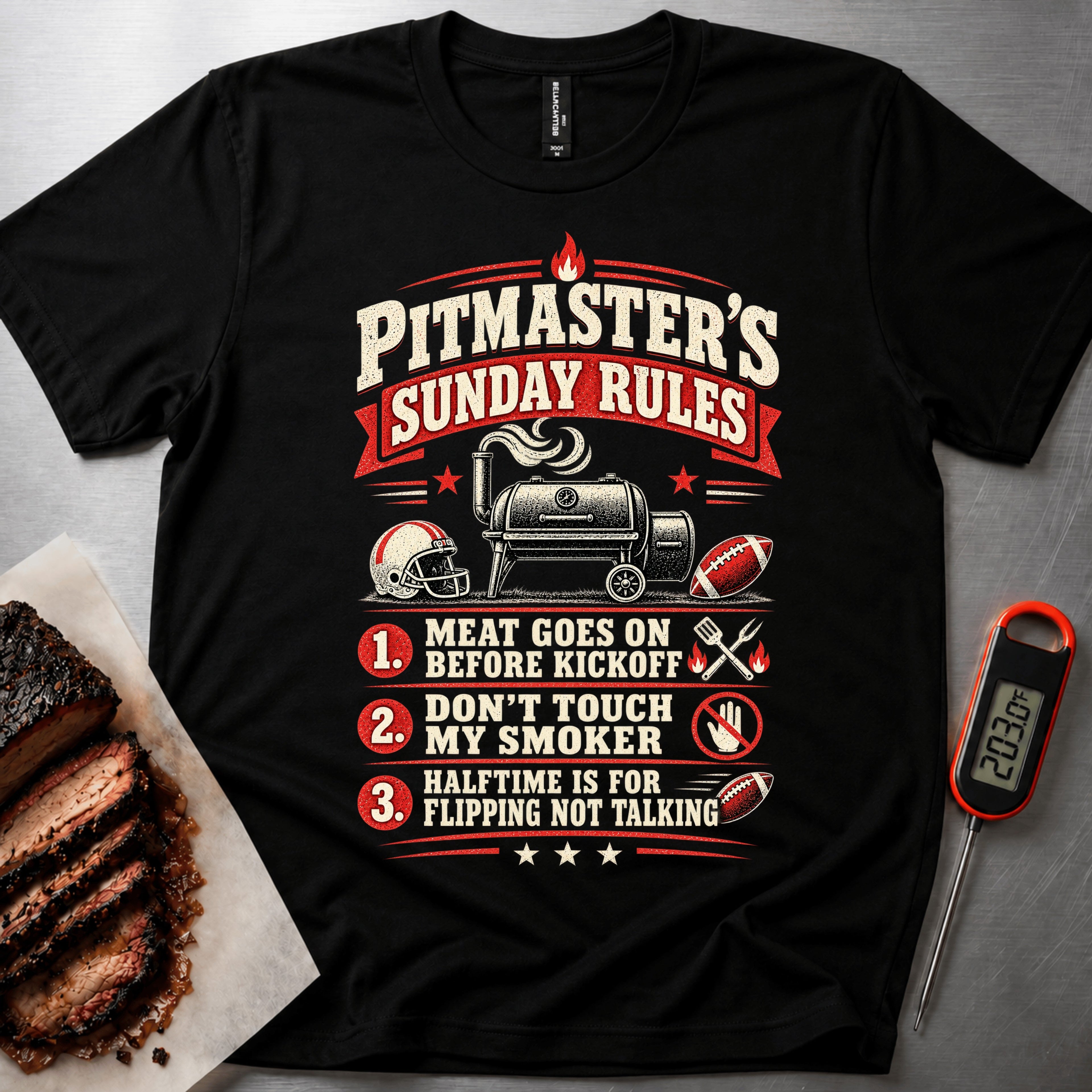 Sunday Rules t-shirt – Black