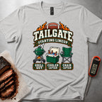 Tailgate Lineup t-shirt – Athletic Heather