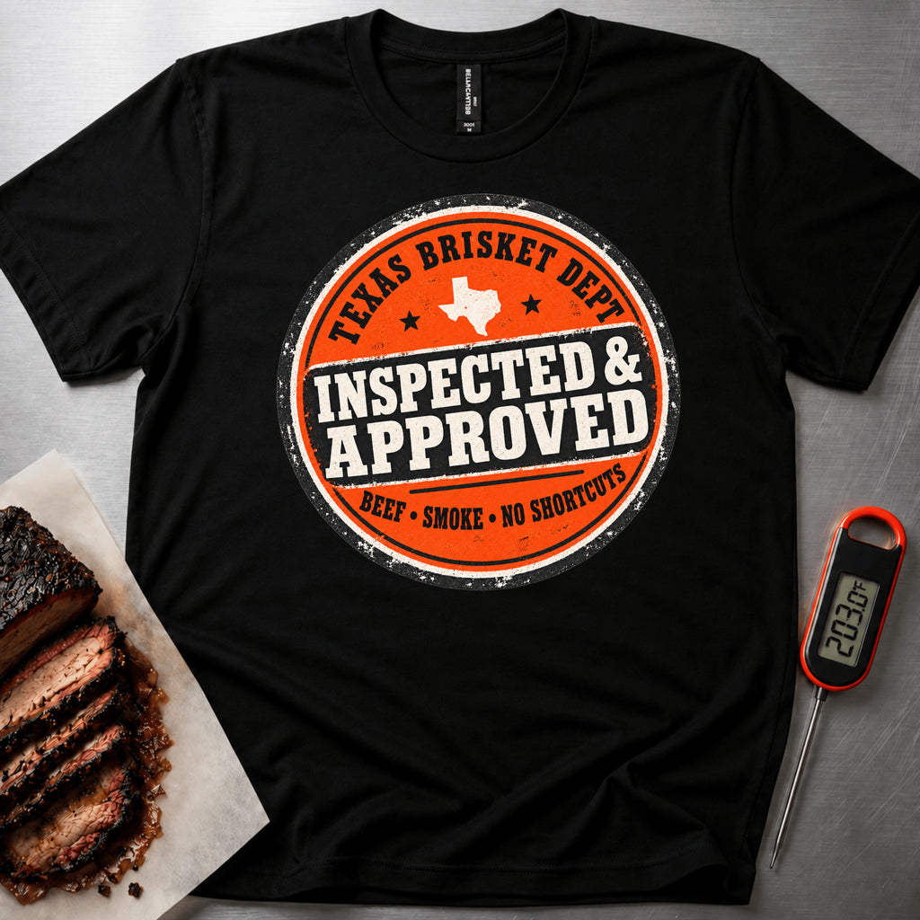 Texas Brisket t-shirt — Black